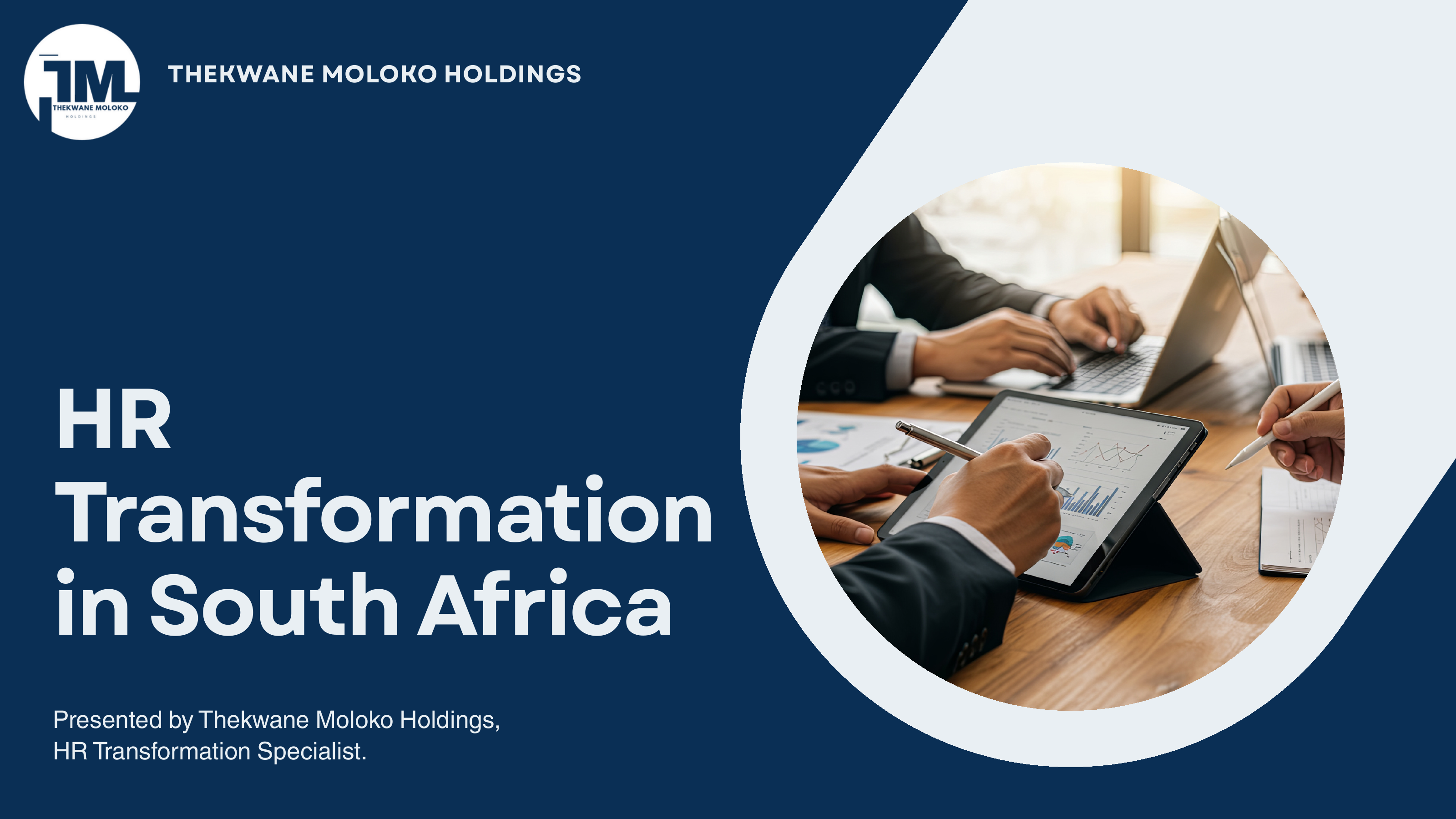 White paper cover: HR Transformation in South Africa